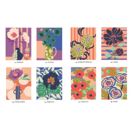 Mystery Coloring Flowers dans le groupe Loisirs créatifs / Livres / Album de coloriage pour les adultes chez Pen Store (137180)