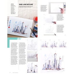 Sketching in the City dans le groupe Loisirs créatifs / Livres / Livres pour inspiration chez Pen Store (137185)