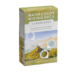 Watercolor Mixing Deck: Landscapes dans le groupe Loisirs créatifs / Livres / Livres d'instruction chez Pen Store (137194)