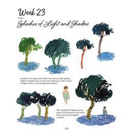 A Beginner's Year of Watercolor dans le groupe Loisirs créatifs / Livres / Livres d'instruction chez Pen Store (137195)