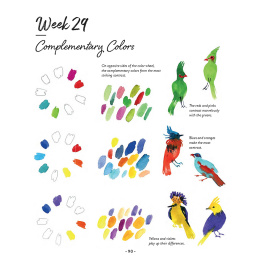 A Beginner's Year of Watercolor dans le groupe Loisirs créatifs / Livres / Livres d'instruction chez Pen Store (137195)