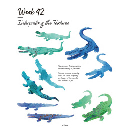 A Beginner's Year of Watercolor dans le groupe Loisirs créatifs / Livres / Livres d'instruction chez Pen Store (137195)