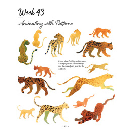 A Beginner's Year of Watercolor dans le groupe Loisirs créatifs / Livres / Livres d'instruction chez Pen Store (137195)