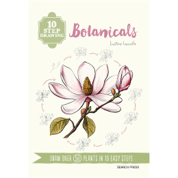 10 Step Drawing: Botanicals dans le groupe Loisirs créatifs / Livres / Livres d'instruction chez Pen Store (137196)