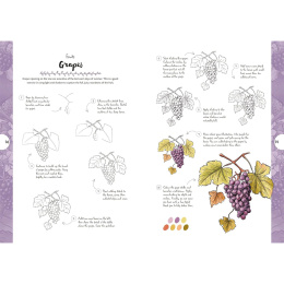 10 Step Drawing: Botanicals dans le groupe Loisirs créatifs / Livres / Livres d'instruction chez Pen Store (137196)
