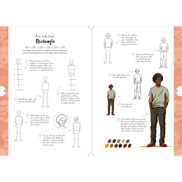 10 Step Drawing: Figures dans le groupe Loisirs créatifs / Livres / Livres d'instruction chez Pen Store (137197)