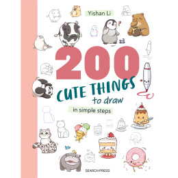 200 Cute Things to Draw dans le groupe Loisirs créatifs / Livres / Livres d'instruction chez Pen Store (137199)