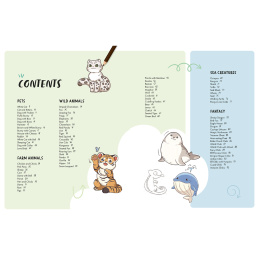 200 Cute Things to Draw dans le groupe Loisirs créatifs / Livres / Livres d'instruction chez Pen Store (137199)