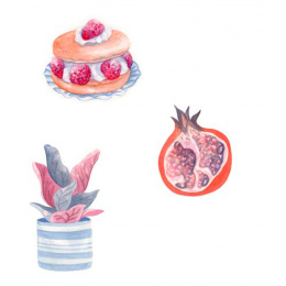 3-Colour Watercolour dans le groupe Loisirs créatifs / Livres / Livres d'instruction chez Pen Store (137200)