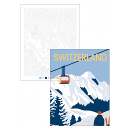 Color by Numbers: Nature dans le groupe Loisirs créatifs / Livres / Album de coloriage pour les adultes chez Pen Store (137206)