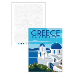 Color by Numbers: Travel dans le groupe Loisirs créatifs / Livres / Album de coloriage pour les adultes chez Pen Store (137207)