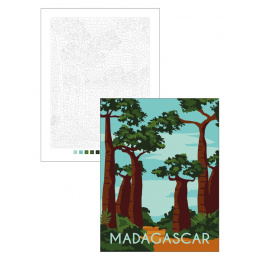 Color by Numbers: Travel dans le groupe Loisirs créatifs / Livres / Album de coloriage pour les adultes chez Pen Store (137207)