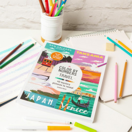 Color by Numbers: Travel dans le groupe Loisirs créatifs / Livres / Album de coloriage pour les adultes chez Pen Store (137207)