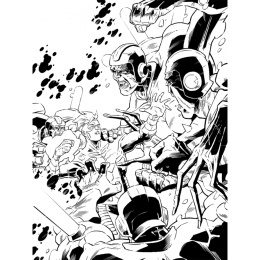 Comic Art Superheroes dans le groupe Loisirs créatifs / Livres / Livres d'instruction chez Pen Store (137208)