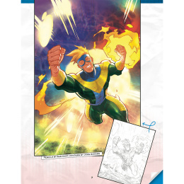 Comic Art Superheroes dans le groupe Loisirs créatifs / Livres / Livres d'instruction chez Pen Store (137208)