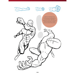 Comic Art Superheroes dans le groupe Loisirs créatifs / Livres / Livres d'instruction chez Pen Store (137208)