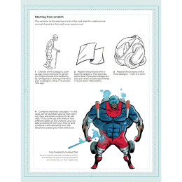 Comic Art Superheroes dans le groupe Loisirs créatifs / Livres / Livres d'instruction chez Pen Store (137208)