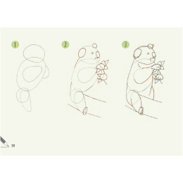 Draw 30: Animals dans le groupe Loisirs créatifs / Livres / Livres d'instruction chez Pen Store (137210)