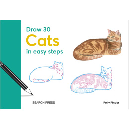 Draw 30: Cats dans le groupe Loisirs créatifs / Livres / Livres d'instruction chez Pen Store (137211)