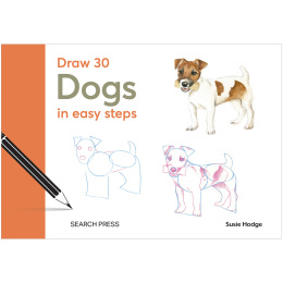 Draw 30: Dogs dans le groupe Loisirs créatifs / Livres / Livres d'instruction chez Pen Store (137213)