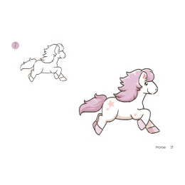 Draw 30: Kawaii Animals dans le groupe Loisirs créatifs / Livres / Livres d'instruction chez Pen Store (137216)