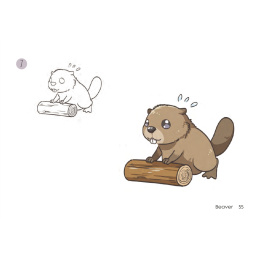 Draw 30: Kawaii Animals dans le groupe Loisirs créatifs / Livres / Livres d'instruction chez Pen Store (137216)