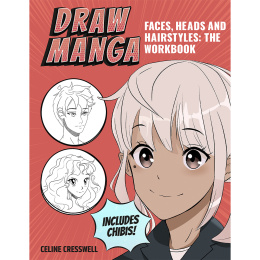 Draw Manga Faces, Heads and Hairstyles dans le groupe Loisirs créatifs / Livres / Livres d'instruction chez Pen Store (137217)