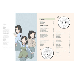 Draw Manga Faces, Heads and Hairstyles dans le groupe Loisirs créatifs / Livres / Livres d'instruction chez Pen Store (137217)