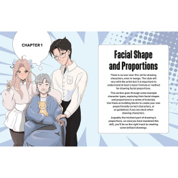 Draw Manga Faces, Heads and Hairstyles dans le groupe Loisirs créatifs / Livres / Livres d'instruction chez Pen Store (137217)