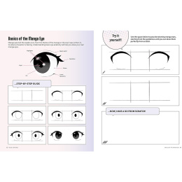 Draw Manga Faces, Heads and Hairstyles dans le groupe Loisirs créatifs / Livres / Livres d'instruction chez Pen Store (137217)