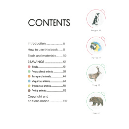 Draw in 10 Minutes: Animals dans le groupe Loisirs créatifs / Livres / Livres d'instruction chez Pen Store (137218)