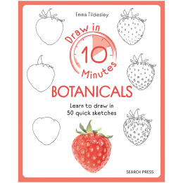 Draw in 10 Minutes: Botanicals dans le groupe Loisirs créatifs / Livres / Livres d'instruction chez Pen Store (137219)