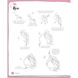 Draw in 10 Minutes: Botanicals dans le groupe Loisirs créatifs / Livres / Livres d'instruction chez Pen Store (137219)