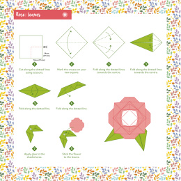 Flower Power! 25 Origami Projects dans le groupe Loisirs créatifs / Livres / Livres d'instruction chez Pen Store (137221)