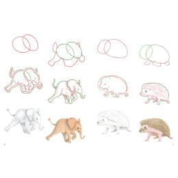 How to Draw: Baby Animals dans le groupe Loisirs créatifs / Livres / Livres d'instruction chez Pen Store (137223)