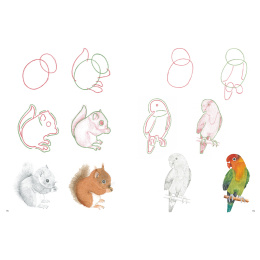 How to Draw: Baby Animals dans le groupe Loisirs créatifs / Livres / Livres d'instruction chez Pen Store (137223)
