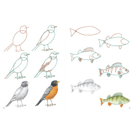 How to Draw: Nature dans le groupe Loisirs créatifs / Livres / Livres d'instruction chez Pen Store (137224)