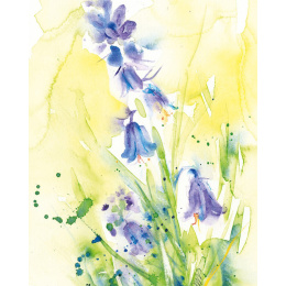 Loose and Lively Flowers in Watercolour, Inks & Mixed Media dans le groupe Loisirs créatifs / Livres / Livres pour inspiration chez Pen Store (137226)