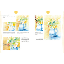 Loose and Lively Flowers in Watercolour, Inks & Mixed Media dans le groupe Loisirs créatifs / Livres / Livres pour inspiration chez Pen Store (137226)