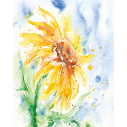 Loose and Lively Flowers in Watercolour, Inks & Mixed Media dans le groupe Loisirs créatifs / Livres / Livres pour inspiration chez Pen Store (137226)