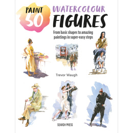 Paint 50: Watercolour Figures dans le groupe Loisirs créatifs / Livres / Livres d'instruction chez Pen Store (137228)