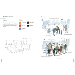 Paint 50: Watercolour Figures dans le groupe Loisirs créatifs / Livres / Livres d'instruction chez Pen Store (137228)