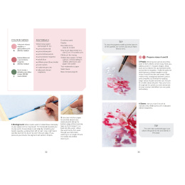 The Colour Mixing Guide: Watercolour Botanicals dans le groupe Loisirs créatifs / Livres / Livres pour inspiration chez Pen Store (137234)