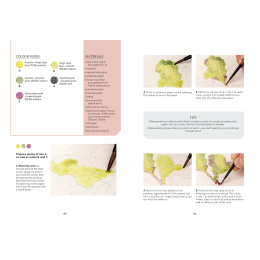 The Colour Mixing Guide: Watercolour Seashore dans le groupe Loisirs créatifs / Livres / Livres pour inspiration chez Pen Store (137235)