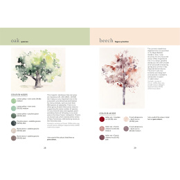 The Colour Mixing Guide: Watercolour Woodland dans le groupe Loisirs créatifs / Livres / Livres pour inspiration chez Pen Store (137236)