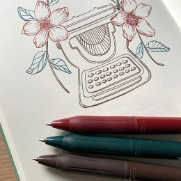 Sarasa Clip Vintage B lot de 5 dans le groupe Stylos / Écrire / Stylos encre gel chez Pen Store (137260)