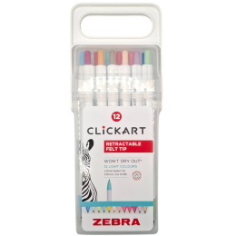 Clickart Light Colors lot de 12 dans le groupe Stylos / Bureau / Marquers chez Pen Store (137261)