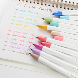 Clickart Light Colors lot de 12 dans le groupe Stylos / Bureau / Marquers chez Pen Store (137261)