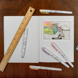 Mildliner lot de 5  Gentle dans le groupe Stylos / Crayons d'artistes / Feutres d'illustrations chez Pen Store (137262)