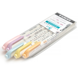 Mildliner lot de 5  Gentle dans le groupe Stylos / Crayons d'artistes / Feutres d'illustrations chez Pen Store (137262)